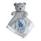 MasterPieces BabyFanatic Gray Security Bear - MLB Los Angeles Dodgers - Officially Licensed Snuggle Buddy